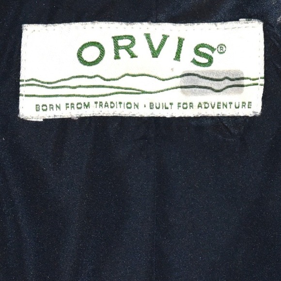 Orvis Quilted Longline Parka Women Medium Navy Blue 3M Thinsulate Hooded Coat - Picture 7 of 7